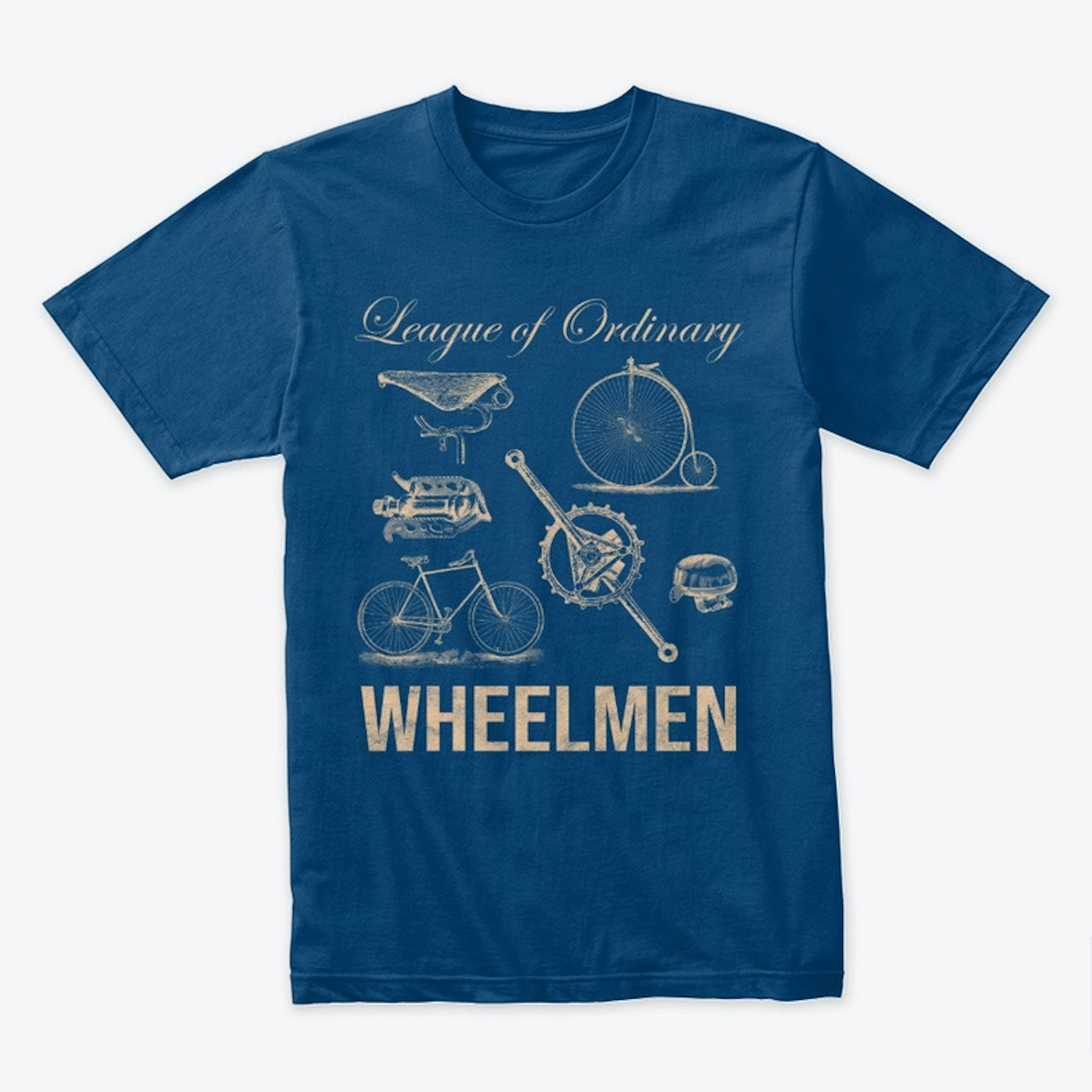 Vintage Bike Wheelmen Tee